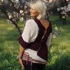 Cozy and bold mid-season knit sweater