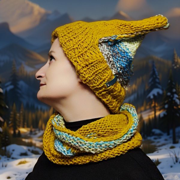 Close-up of Chaotic Squirrel hat emphasizing playful design and unique style