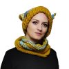 Close-up of Chaotic Squirrel hat ears, whimsical and stylish accessory