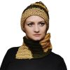 Asymmetrical City Nomad hat with mischievous loose threads