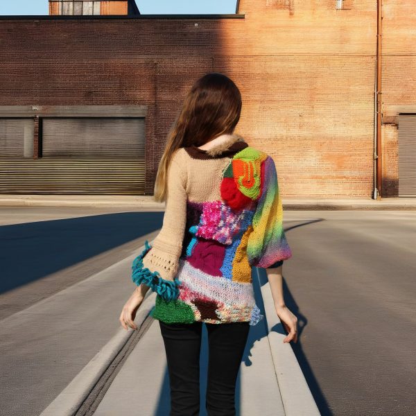 Colorful Madness knitwear styled for joyful winter mood