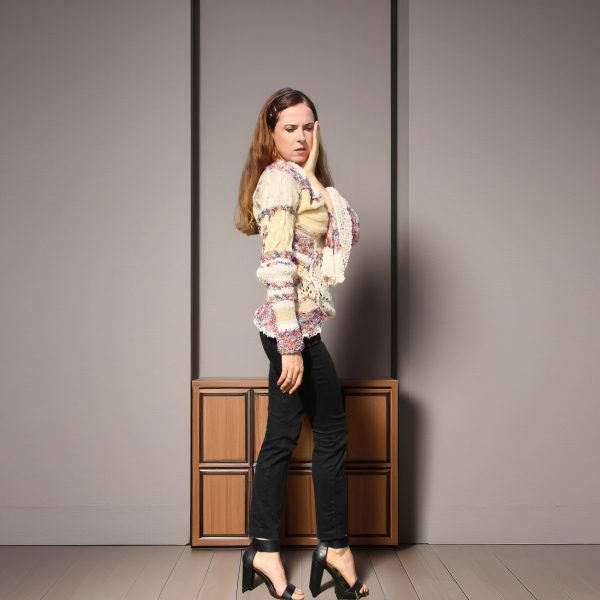 Elegant Burst versatile reversible knit blending comfort, attitude, and quiet rebellion
