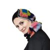 Flip the Shade hat and snood — reversible knit set turning black elegance into playful color. Handmade, stylish, magical winter accessories.