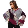 Feminine rebellious fashion with Mauve Whirl