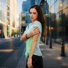 Casual yet bold knit top with transformable design details