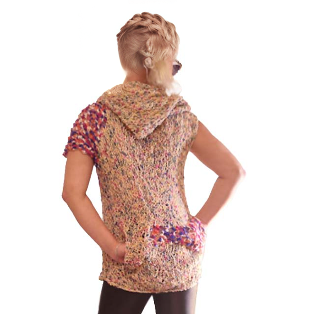 Rebel Breeze summer top highlighting a fitted silhouette