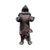 Rebel Elegance cozy pet outfit with pink ruffles and black base, perfect for playful dogs and cats