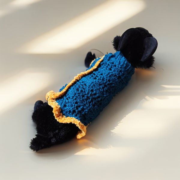 Sprout Explorer snug fit sweater with soft plush paw borders, suitable for boys and girls