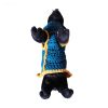 Sprout Explorer playful knit sweater with yellow plush accents, cozy for cats and dogs