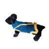 Sprout Explorer universal pet sweater with airy knit and charming plush trim around paws