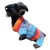Striped Snuggle Suite unique dog jumpsuit featuring soft breathable fabric and artistic stripes for elegant pet fashion