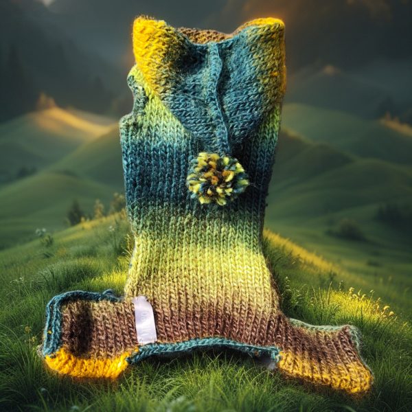 Tiny Tails Tranquility fashionable cat and dog sweater designed for comfort and playful indoor or outdoor moments