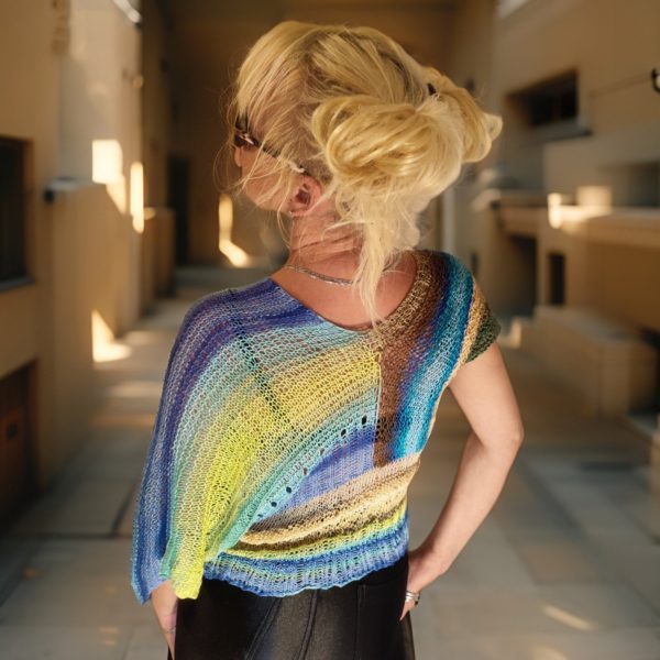 Unruly Drift artistic summer knit, light and airy