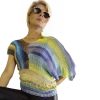 Unruly Drift lightweight gradient knit with flowing asymmetrical silhouette