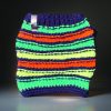 Youthful Stripe Fling soft and vibrant pet sweater with multicolor stripes for joyful and energetic companions